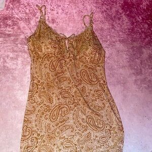 Paisley Print Women's Dress NWOT
